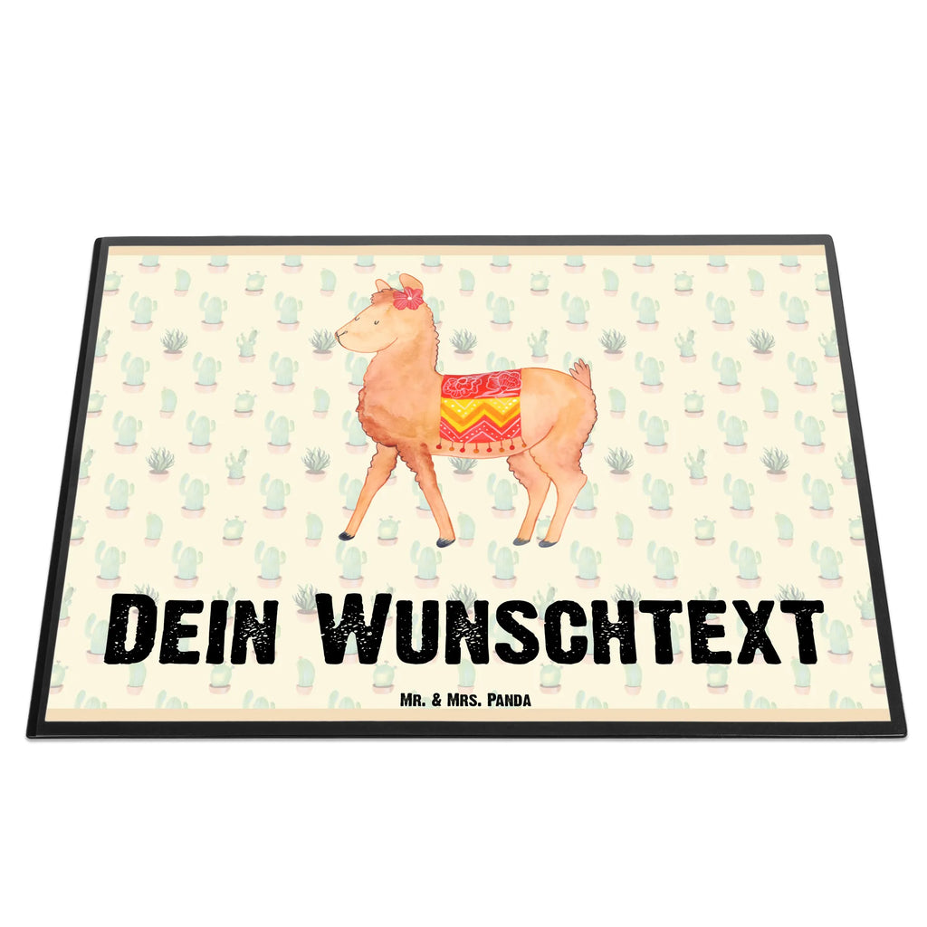Personalised desk pad alpaca Proud alpaca, llama, pako, camel, Peru, animal, favourite animal