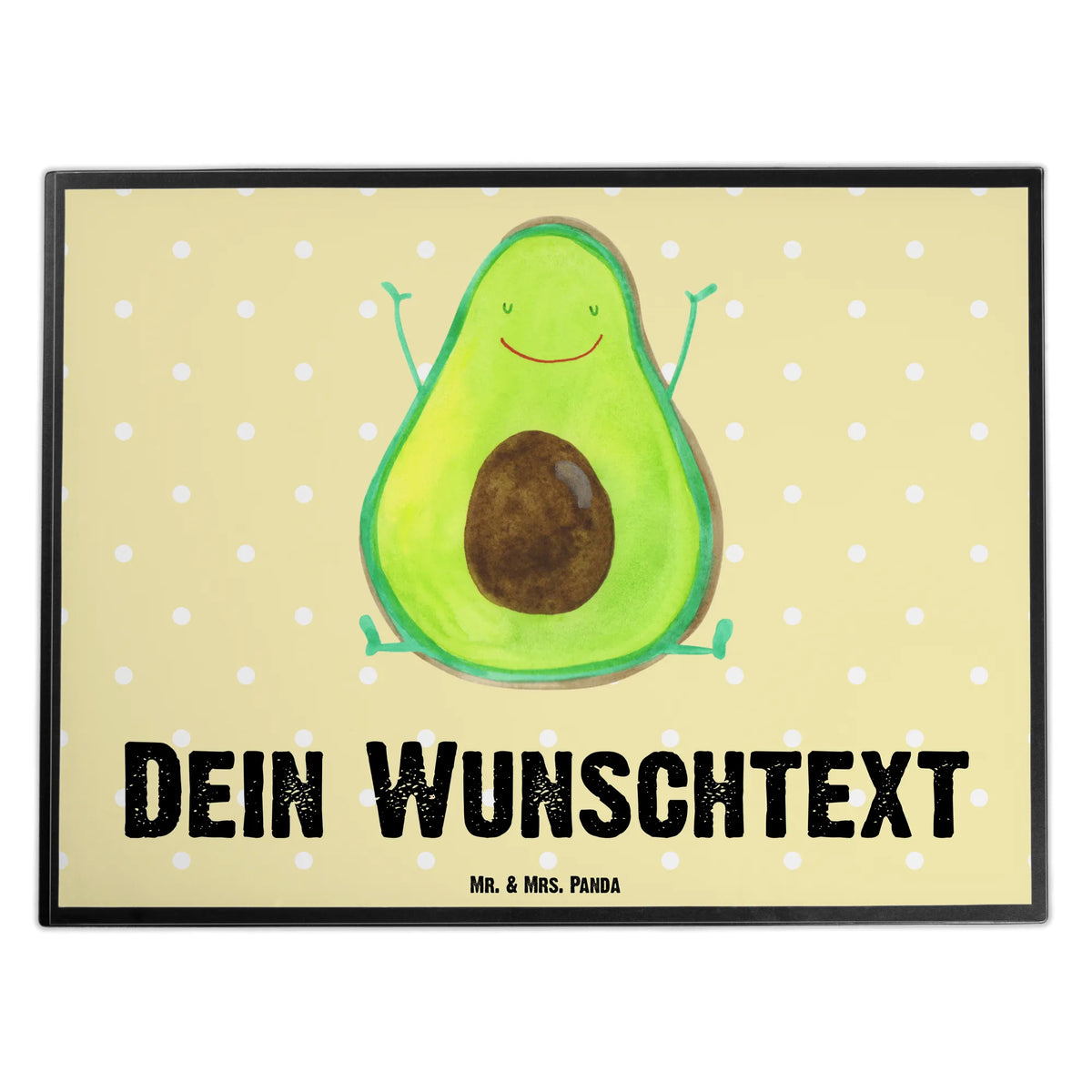Personalised desk pad avocado Happy avocado, vegetables, chaos, Avocado