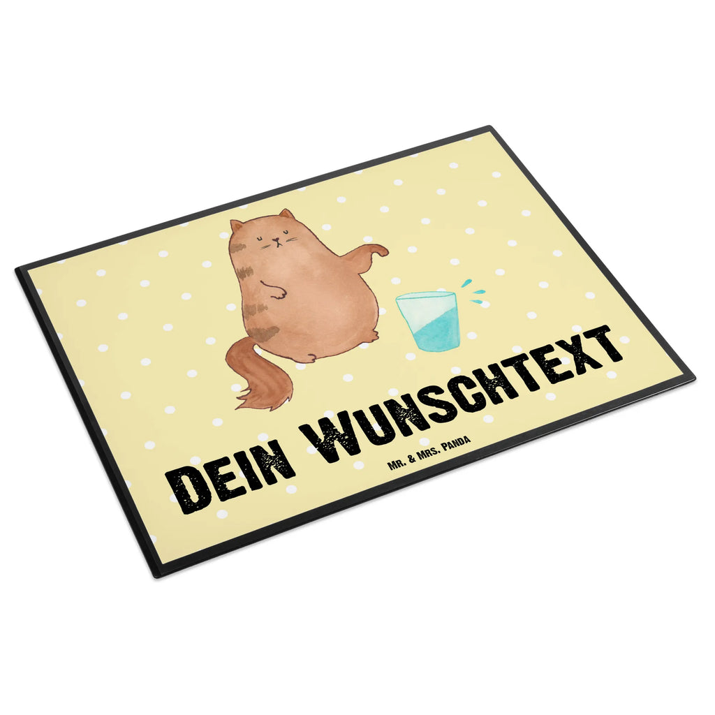 Personalisierte Schreibtischunterlage Katze Wasserglas Selbst gestalten, Schreibtisch Unterlagen mit Namen, Schreibunterlage mit Namen, Personalisierte Schreibtisch Unterlagen, Schreibtischauflage mit Namen, Namensaufdruck, Personalisierte Schreibtischauflage, Personalisierte Schreibunterlage, Namenspersonalisierung, Katze, Katzenmotiv, Katzenfan, Katzendeko, Katzenfreund, Katzenliebhaber, Katzenprodukte, Katzenartikel, Katzenaccessoires, Katzensouvenirs, Katzenliebhaberprodukte, Katzenmotive, Katzenhalter, Haustier, Wasser, Kater, Cats, Cat, Katzenbesitzerin, Glas, Mietze, Katzen