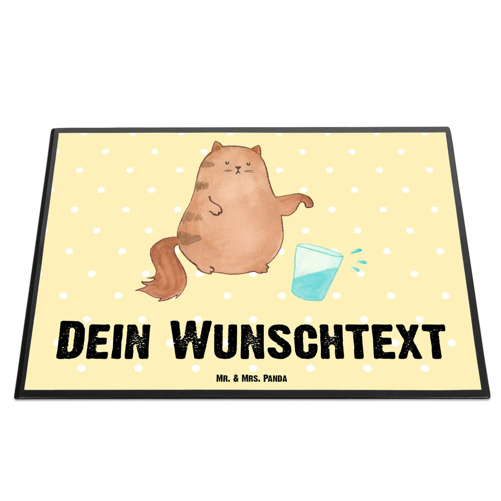 Personalisierte Schreibtischunterlage Katze Wasserglas Selbst gestalten, Schreibtisch Unterlagen mit Namen, Schreibunterlage mit Namen, Personalisierte Schreibtisch Unterlagen, Schreibtischauflage mit Namen, Namensaufdruck, Personalisierte Schreibtischauflage, Personalisierte Schreibunterlage, Namenspersonalisierung, Katze, Katzenmotiv, Katzenfan, Katzendeko, Katzenfreund, Katzenliebhaber, Katzenprodukte, Katzenartikel, Katzenaccessoires, Katzensouvenirs, Katzenliebhaberprodukte, Katzenmotive, Katzenhalter, Haustier, Wasser, Kater, Cats, Cat, Katzenbesitzerin, Glas, Mietze, Katzen