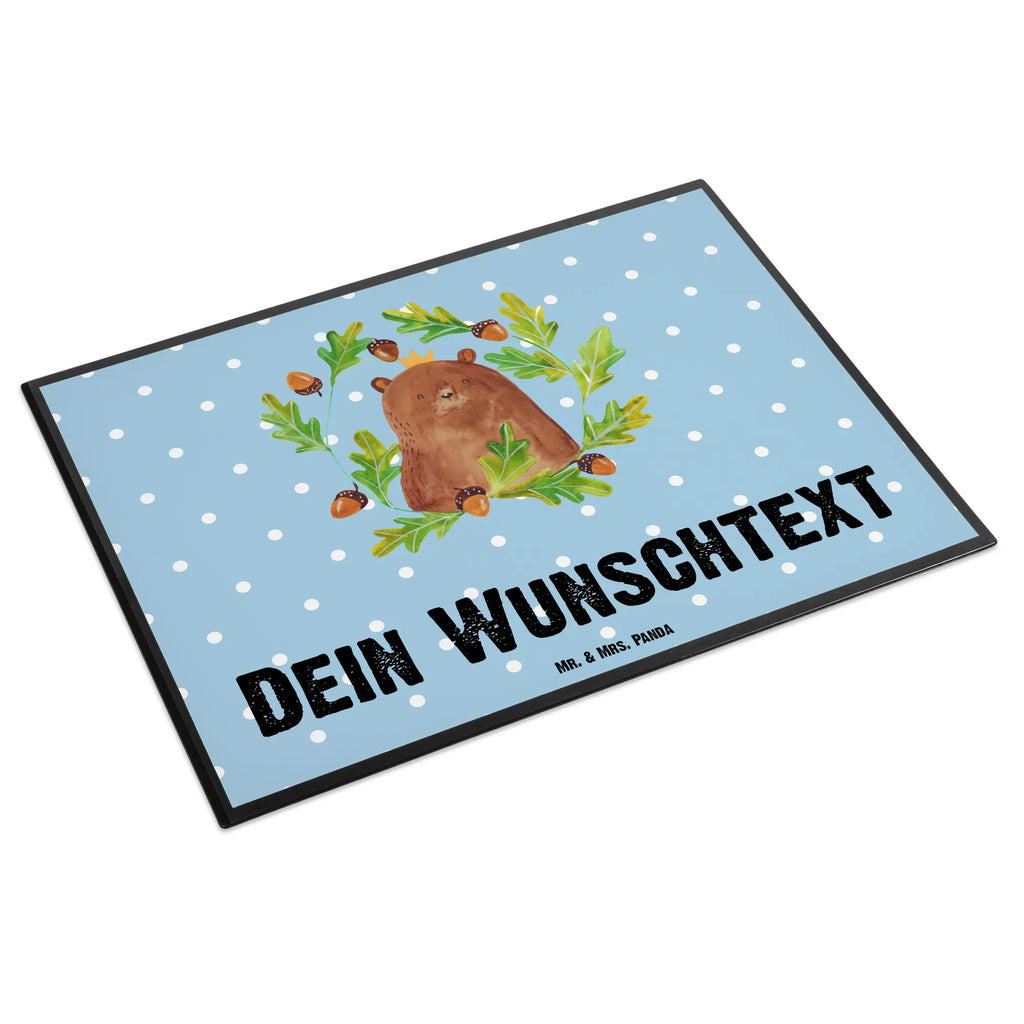 Personalisierte Schreibtischunterlage Bär König Namenspersonalisierung, Selbst gestalten, Schreibtisch Unterlagen mit Namen, Personalisierte Schreibtisch Unterlagen, Schreibunterlage mit Namen, Personalisierte Schreibtischauflage, Namensaufdruck, Personalisierte Schreibunterlage, Schreibtischauflage mit Namen, Bär, Teddy, Teddybär, Dad, Vater, Daddy, bester Papa, Papa Bär, Vatertag, bester Vater, Papi, Papa, weltbester Papa