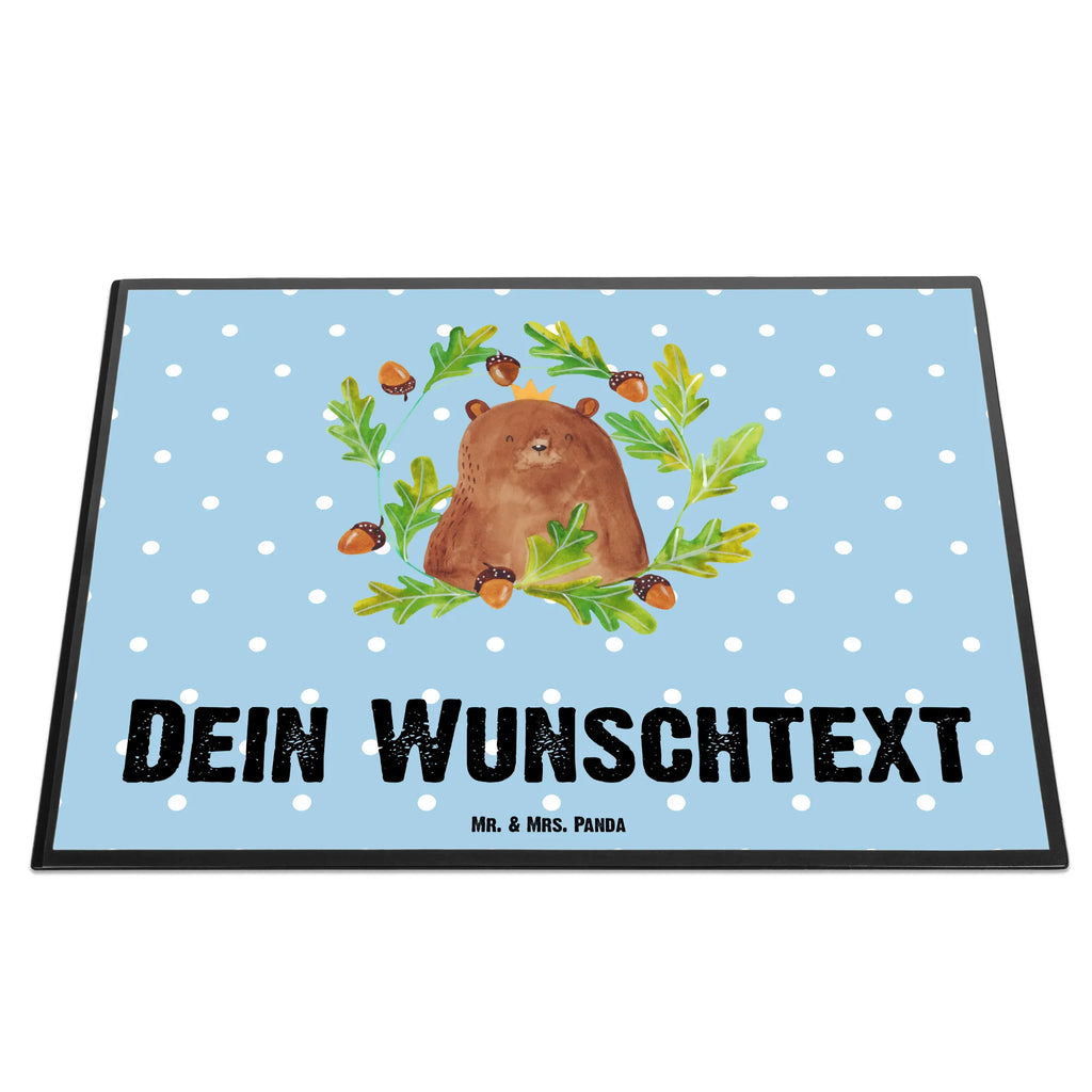 Personalisierte Schreibtischunterlage Bär König Namenspersonalisierung, Selbst gestalten, Schreibtisch Unterlagen mit Namen, Personalisierte Schreibtisch Unterlagen, Schreibunterlage mit Namen, Personalisierte Schreibtischauflage, Namensaufdruck, Personalisierte Schreibunterlage, Schreibtischauflage mit Namen, Bär, Teddy, Teddybär, Dad, Vater, Daddy, bester Papa, Papa Bär, Vatertag, bester Vater, Papi, Papa, weltbester Papa