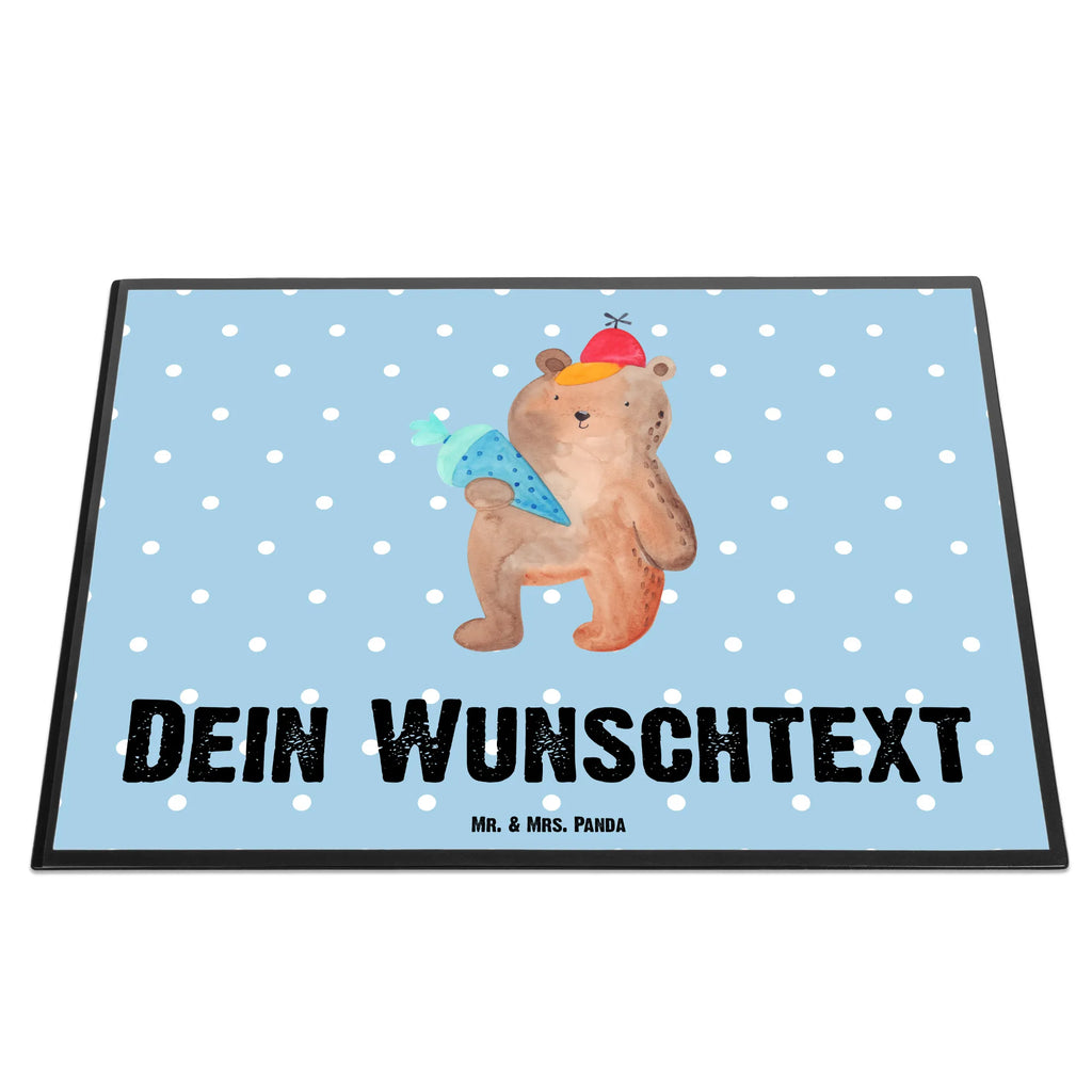 Personalizowana podkładka pod biurko Niedźwiedź Torebka szkolna Niedźwiedź, Miś, Pluszowy miś