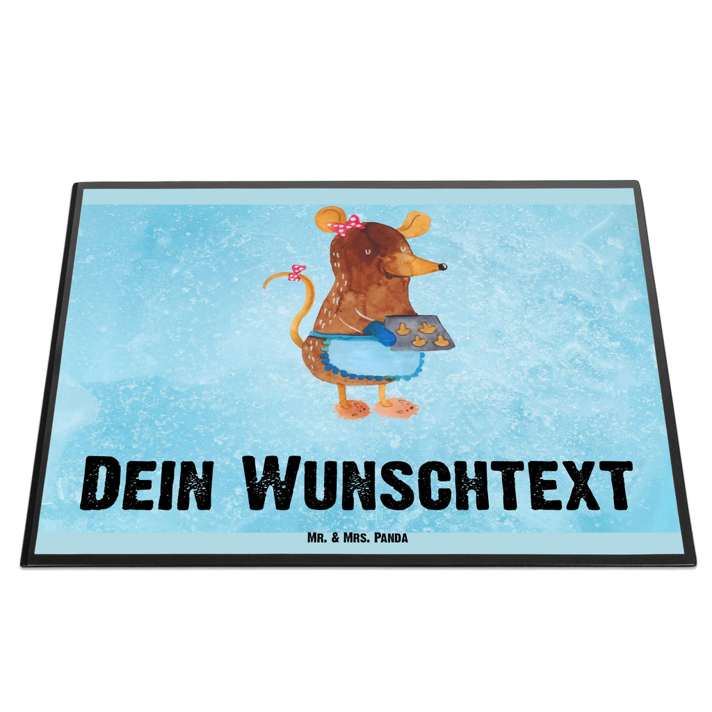 Personalised desk pad Mouse Cookies Winter, Christmas, Christmas time, snow, christmas, christmas cookies, chaosqueen, winter, cookies, mouse, baking, christmas baking