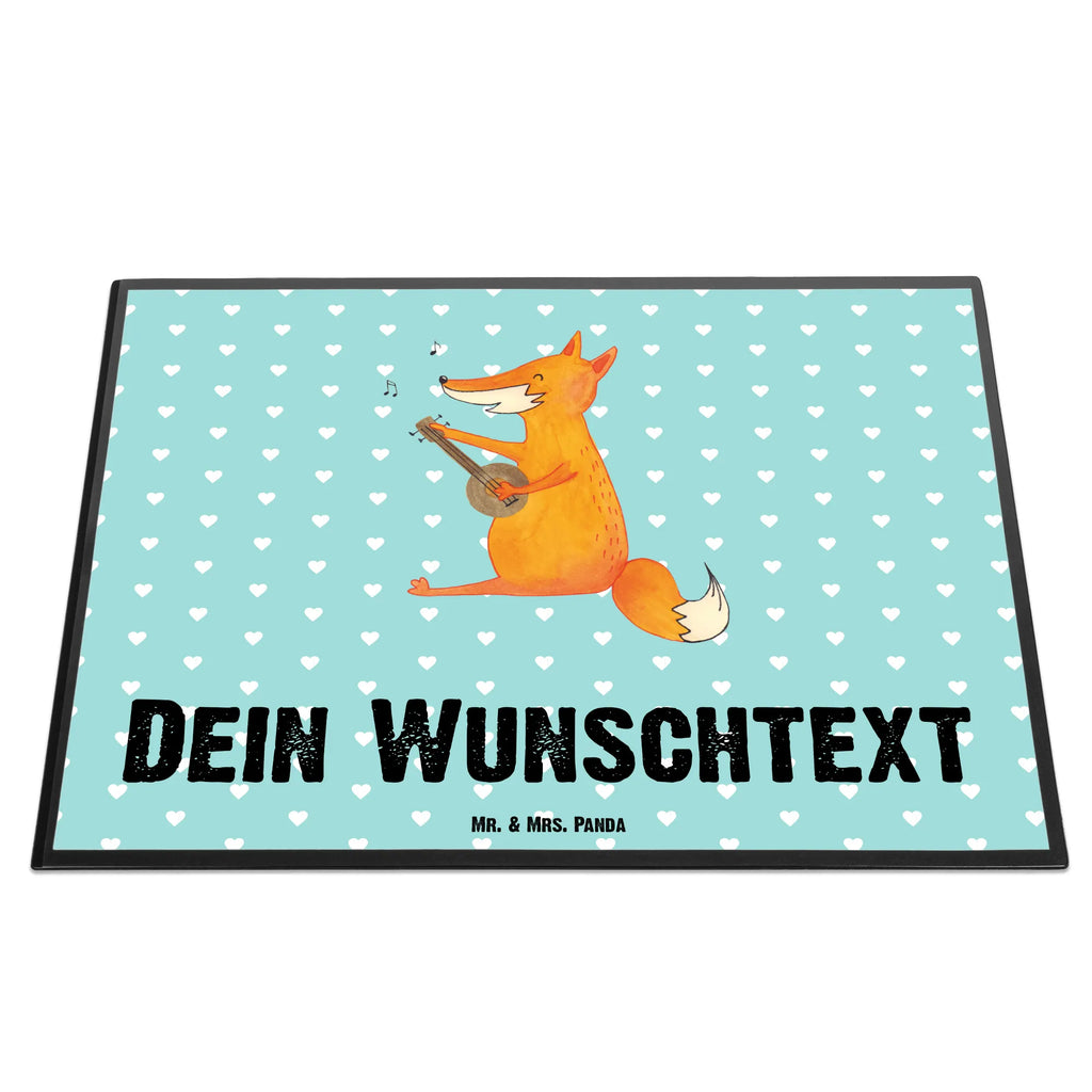 Personalisierte Schreibtischunterlage Fuchs Gitarre Schreibtisch Unterlagen mit Namen, Selbst gestalten, Schreibtischauflage mit Namen, Personalisierte Schreibtischauflage, Namensaufdruck, Personalisierte Schreibunterlage, Personalisierte Schreibtisch Unterlagen, Namenspersonalisierung, Schreibunterlage mit Namen, Fuchs, Sänger, Sängerin, Musikerin, Füchse, Gitarre, Geschenk Musiker, Musik Spruch