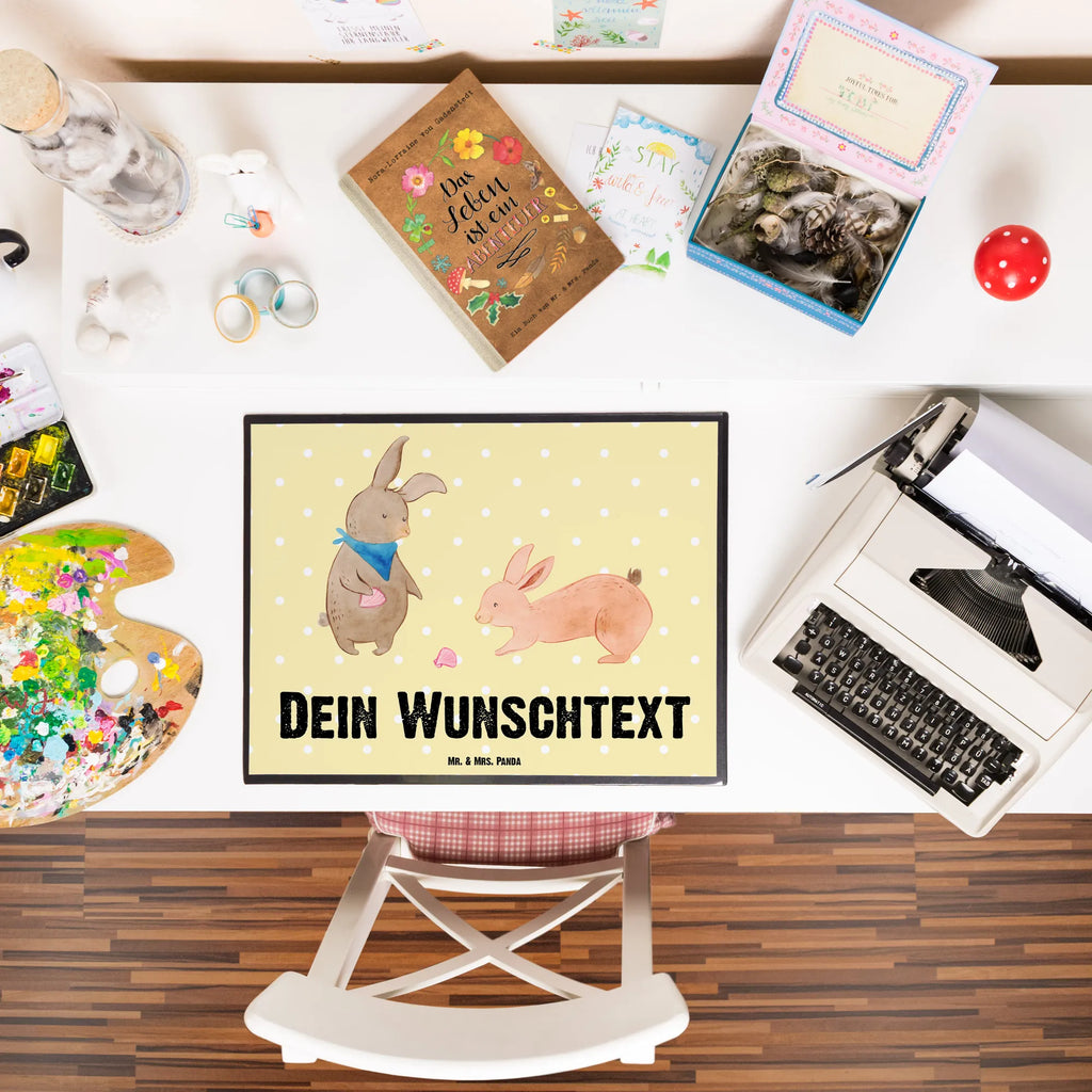 Personalisierte Schreibtischunterlage Hasen Muschel Schreibtisch Unterlagen mit Namen, Personalisierte Schreibtisch Unterlagen, Personalisierte Schreibtischauflage, Namensaufdruck, Namenspersonalisierung, Schreibunterlage mit Namen, Schreibtischauflage mit Namen, Personalisierte Schreibunterlage, Selbst gestalten, Familie, Vatertag, Muttertag, Bruder, Schwester, Mama, Papa, Oma, Opa, BFF, Freundin, beste Freundin, Muscheln, Meer, Freundinnen, best friends, Hasen, Muscheln sammeln