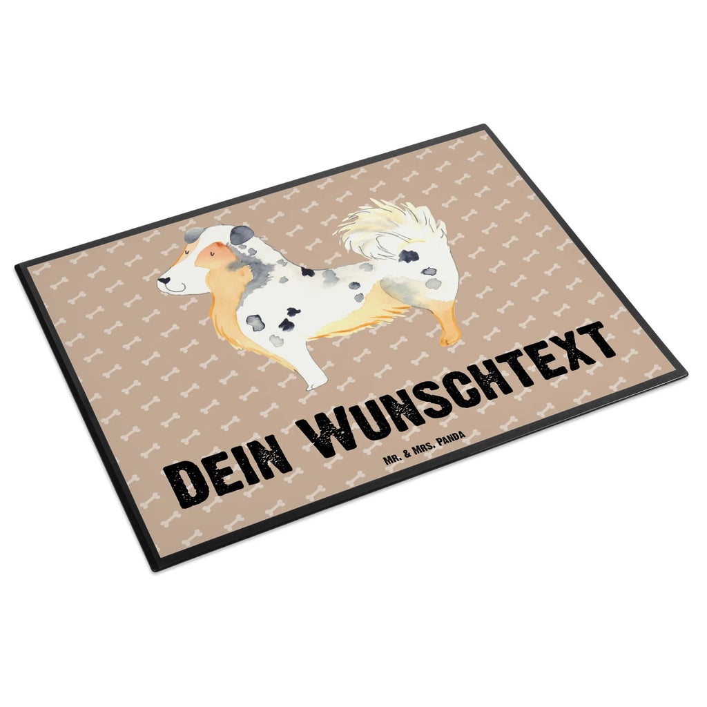 Personalisierte Schreibtischunterlage Australien Shepherd Selbst gestalten, Personalisierte Schreibtisch Unterlagen, Personalisierte Schreibtischauflage, Schreibtischauflage mit Namen, Schreibunterlage mit Namen, Namenspersonalisierung, Personalisierte Schreibunterlage, Schreibtisch Unterlagen mit Namen, Namensaufdruck, Hund, Hundemotiv, Haustier, Hunderasse, Tierliebhaber, Hundebesitzer, Sprüche, Shepherd, Hundeliebe, Australien Shepherd, Familienhund, Spruch