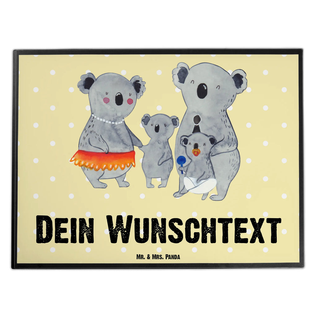 Personalisierte Schreibtischunterlage Koala Familie Schreibtisch Unterlagen mit Namen, Selbst gestalten, Namensaufdruck, Personalisierte Schreibunterlage, Schreibunterlage mit Namen, Schreibtischauflage mit Namen, Namenspersonalisierung, Personalisierte Schreibtischauflage, Personalisierte Schreibtisch Unterlagen, Familie, Vatertag, Muttertag, Bruder, Schwester, Mama, Papa, Oma, Opa, Kinder, Geschwister, Koala, Family, Familienleben, Koalas
