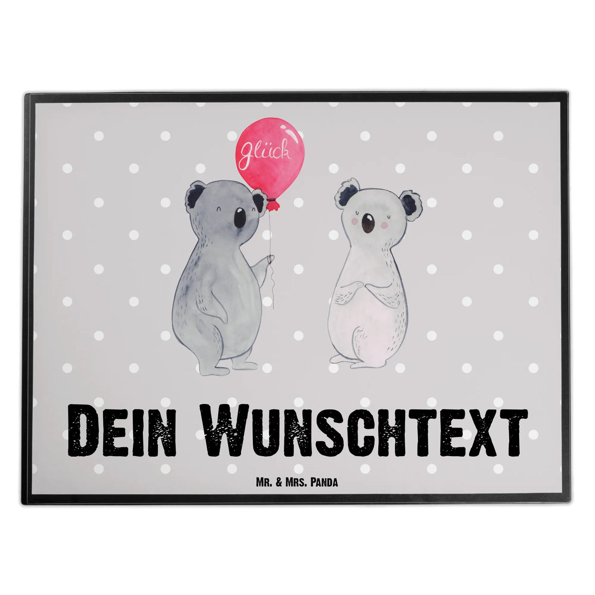 Personalised desk pad Koala bear balloon Koala, present, koala, birthday, party, balloon