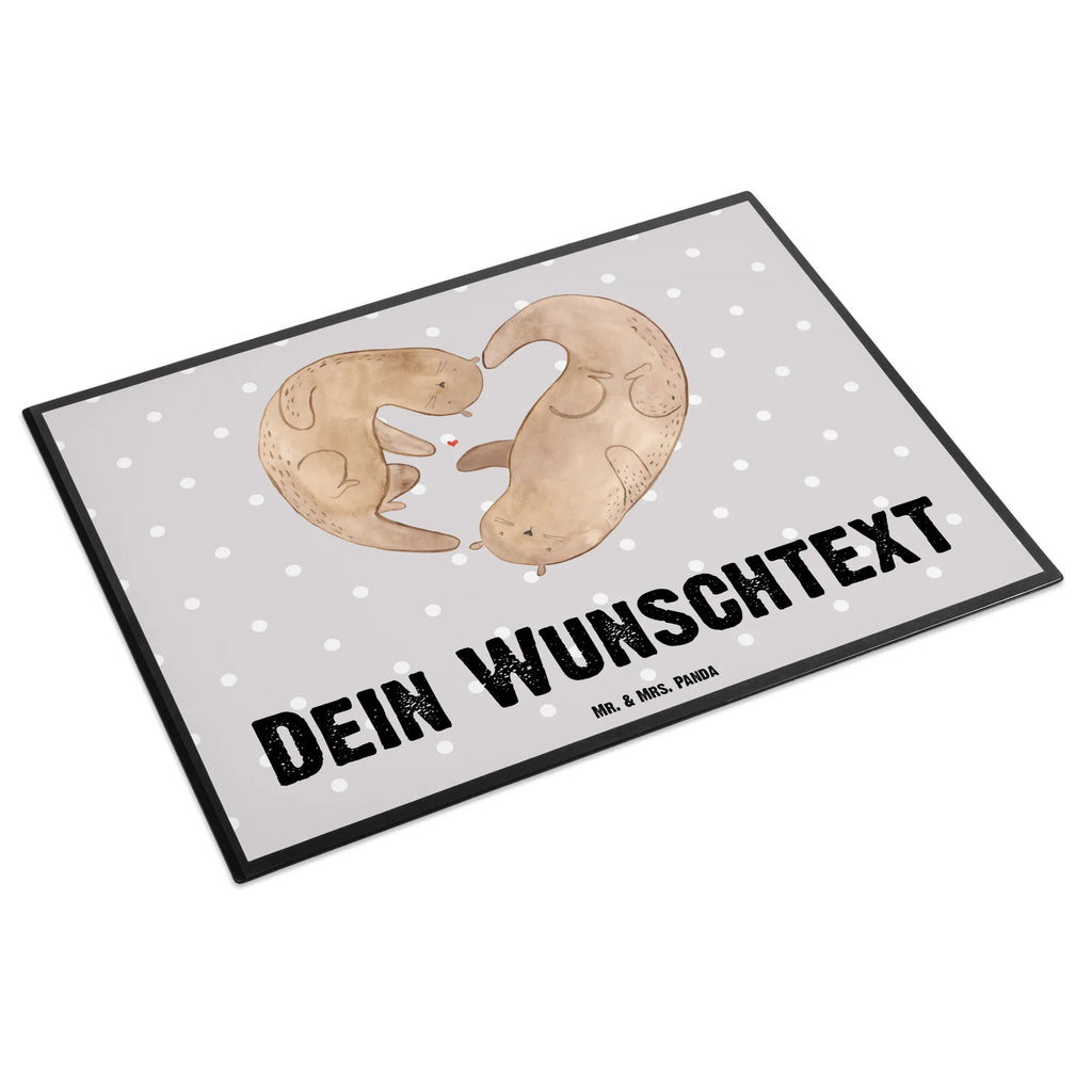 Personalisierte Schreibtischunterlage Otter Herz Personalisierte Schreibtischauflage, Personalisierte Schreibtisch Unterlagen, Schreibtisch Unterlagen mit Namen, Personalisierte Schreibunterlage, Namensaufdruck, Namenspersonalisierung, Schreibunterlage mit Namen, Selbst gestalten, Schreibtischauflage mit Namen, Otter, Fischotter, Seeotter, Love you, Liebe, Herz, Liebesgeschenk, Jahrestag, Verlobung, gemeinsames Leben, Liebesbeweis, Hochzeitstag, Bessere Hälfte