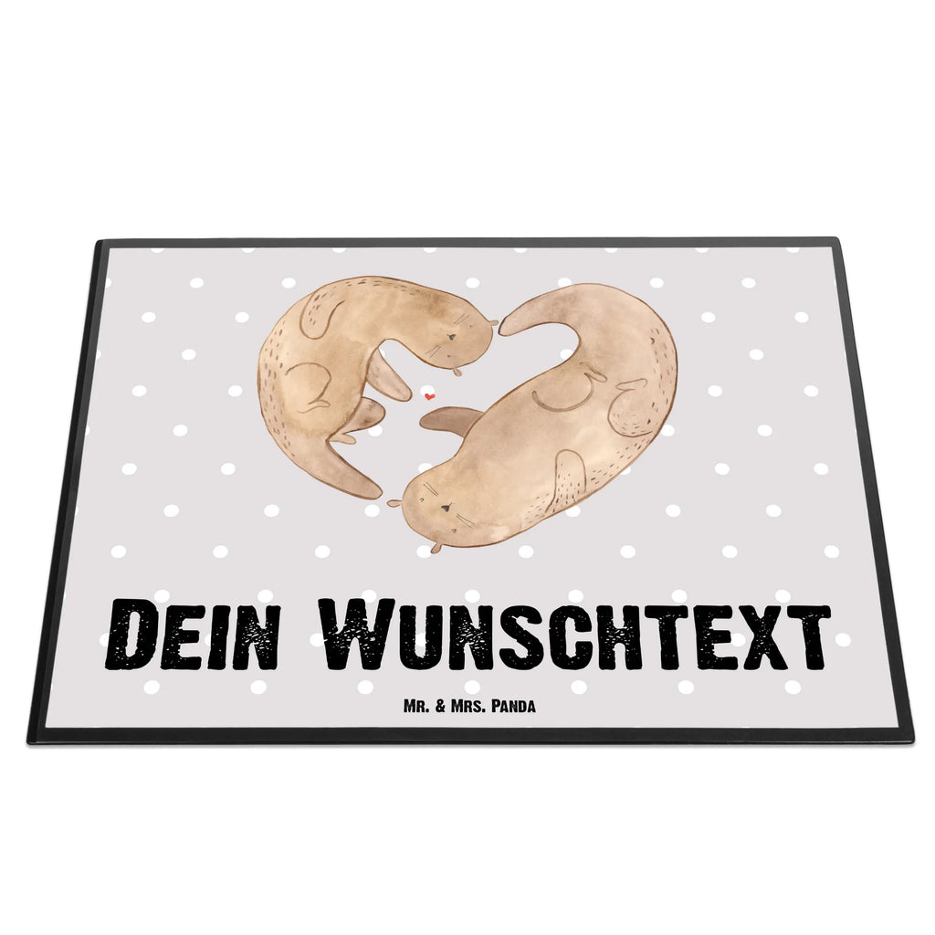 Personalisierte Schreibtischunterlage Otter Herz Personalisierte Schreibtischauflage, Personalisierte Schreibtisch Unterlagen, Schreibtisch Unterlagen mit Namen, Personalisierte Schreibunterlage, Namensaufdruck, Namenspersonalisierung, Schreibunterlage mit Namen, Selbst gestalten, Schreibtischauflage mit Namen, Otter, Fischotter, Seeotter, Love you, Liebe, Herz, Liebesgeschenk, Jahrestag, Verlobung, gemeinsames Leben, Liebesbeweis, Hochzeitstag, Bessere Hälfte