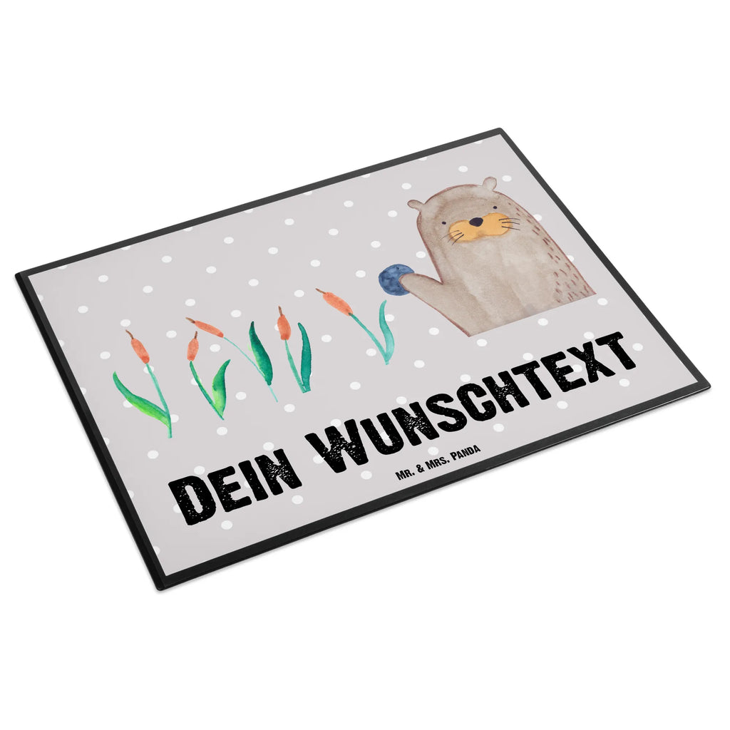 Personalisierte Schreibtischunterlage Otter mit Stein Schreibunterlage mit Namen, Personalisierte Schreibtischauflage, Schreibtisch Unterlagen mit Namen, Schreibtischauflage mit Namen, Namenspersonalisierung, Selbst gestalten, Namensaufdruck, Personalisierte Schreibunterlage, Personalisierte Schreibtisch Unterlagen, Otter, Fischotter, Seeotter, Otter Seeotter See Otter