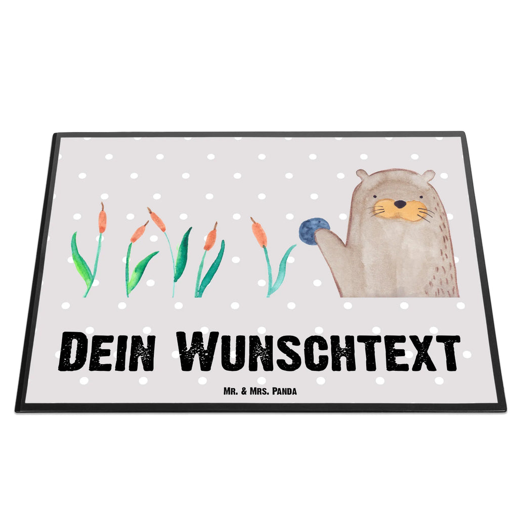 Personalisierte Schreibtischunterlage Otter mit Stein Schreibunterlage mit Namen, Personalisierte Schreibtischauflage, Schreibtisch Unterlagen mit Namen, Schreibtischauflage mit Namen, Namenspersonalisierung, Selbst gestalten, Namensaufdruck, Personalisierte Schreibunterlage, Personalisierte Schreibtisch Unterlagen, Otter, Fischotter, Seeotter, Otter Seeotter See Otter