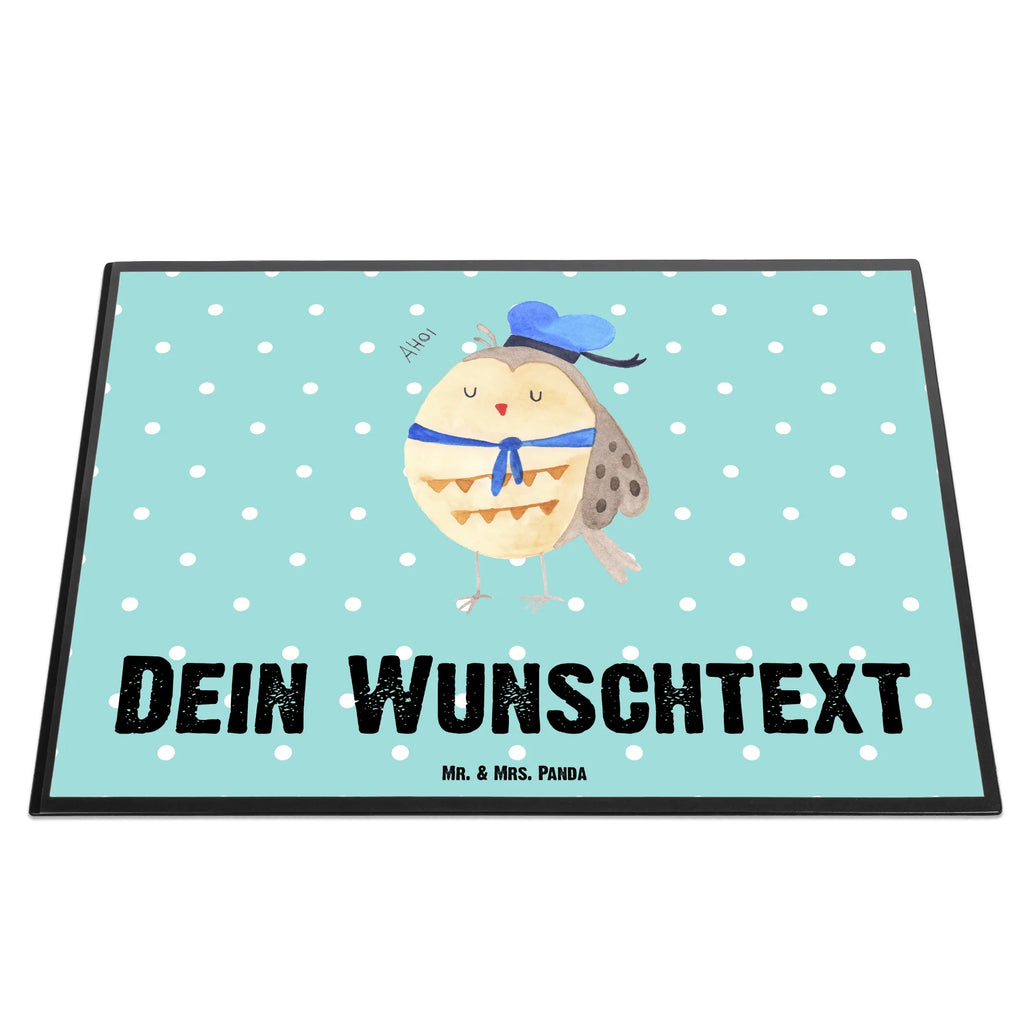 Personalisierte Schreibtischunterlage Eule Matrosen Namensaufdruck, Personalisierte Schreibtisch Unterlagen, Personalisierte Schreibunterlage, Schreibunterlage mit Namen, Namenspersonalisierung, Schreibtisch Matte, Schreibtisch Unterlagen mit Namen, Selbst Gestalten, Schreibtischauflage mit Namen, Personalisierte Schreibtischauflage, Eule, Ehe, Hochzeitstag Geschenk, Freundin, Matrose, Heimathafen, Eule Deko, Eule Spruch, Wortspiel Lustig, Seefahrer, Owl