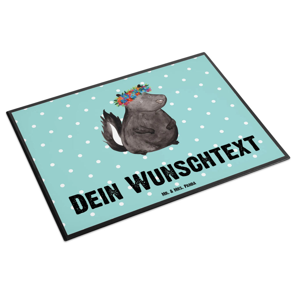 Personalizowana podkładka pod biurko skunks dziewczynka Stinktier, Skunk
