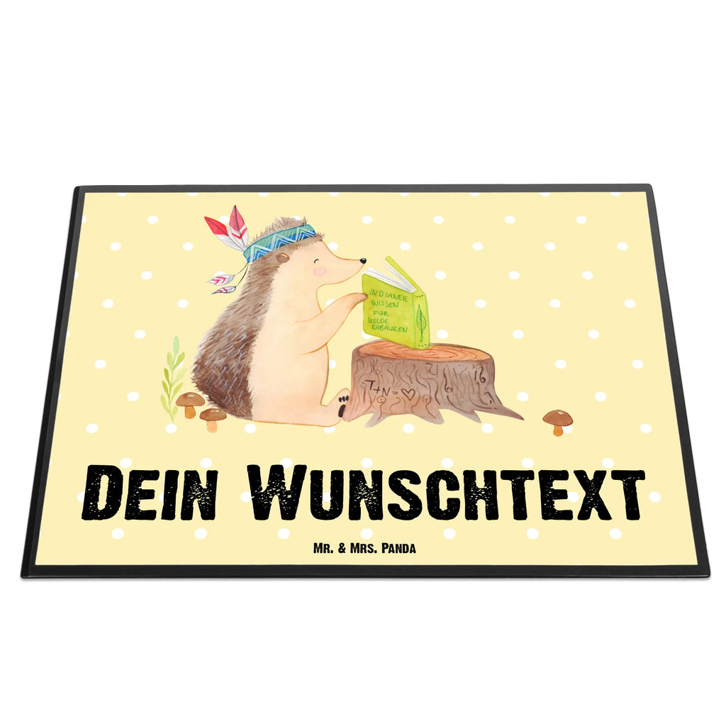 Personalizowana podkładka pod biurko jeż Ozdoba z piór Selbst gestalten, Namensaufdruck, Schreibtisch Unterlagen mit Namen, Namenspersonalisierung, Personalisierte Schreibunterlage, Personalisierte Schreibtischauflage, Schreibunterlage mit Namen, Personalisierte Schreibtisch Unterlagen, Schreibtischauflage mit Namen, Waldtiere, Tiere, Camping, Igel, Lagerfeuer, Indianer, Abenteuer