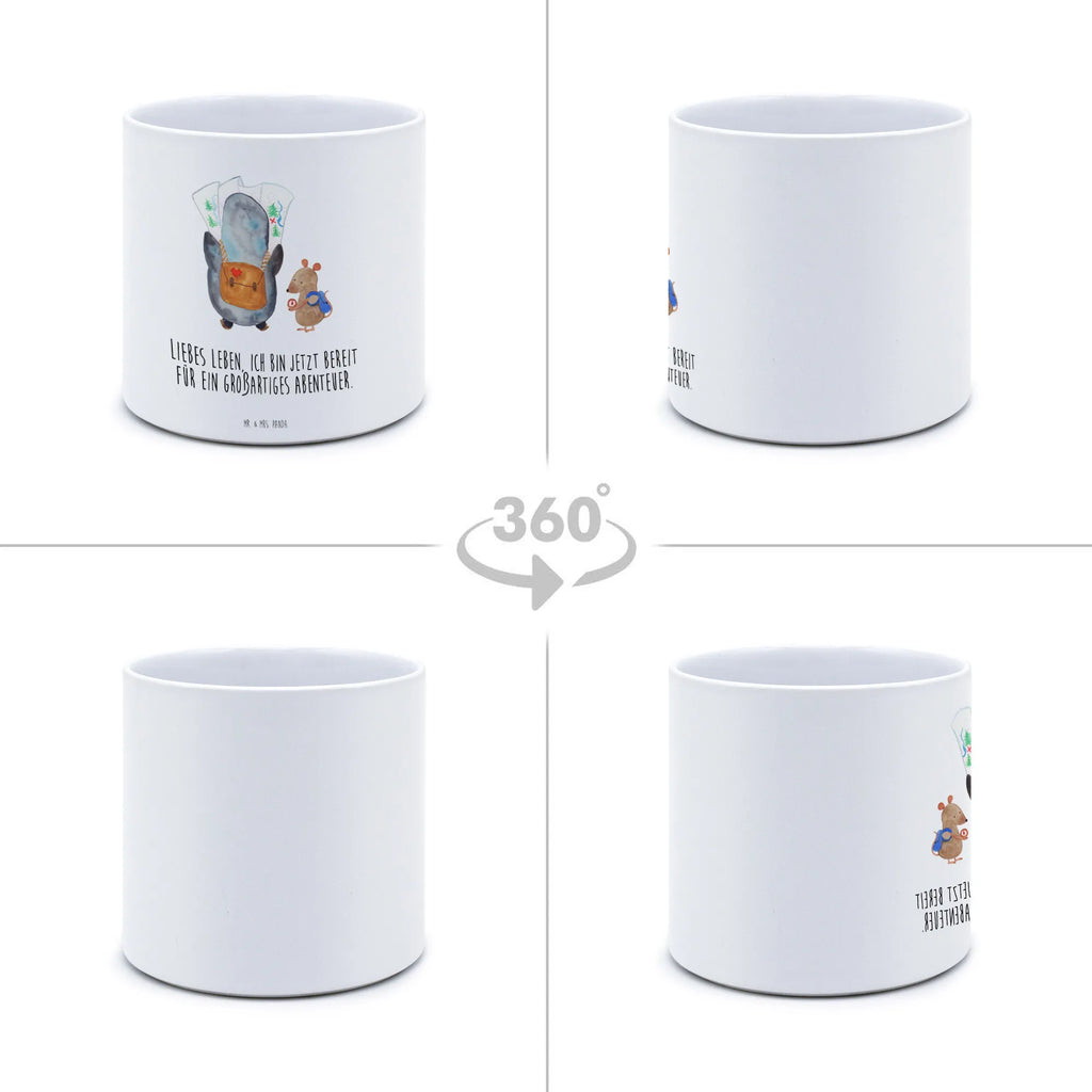 XL donica Pingwin i Mysz Wędrowcy Pinguin