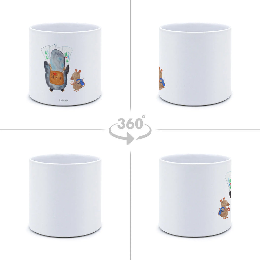 XL donica Pingwin i Mysz Wędrowcy Pinguin