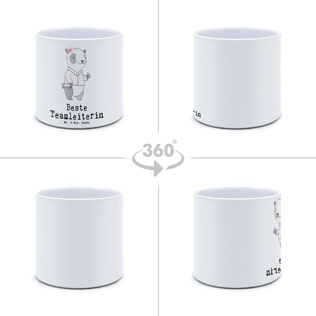 XL donica Panda Najlepsza kierowniczka zespołu dla, Dziękuję, Prezent, Wręczyć, Urodziny, Prezent urodzinowy, Pomysł na prezent, Podziękować, Upominek, Sprawić radość, Tip na prezent