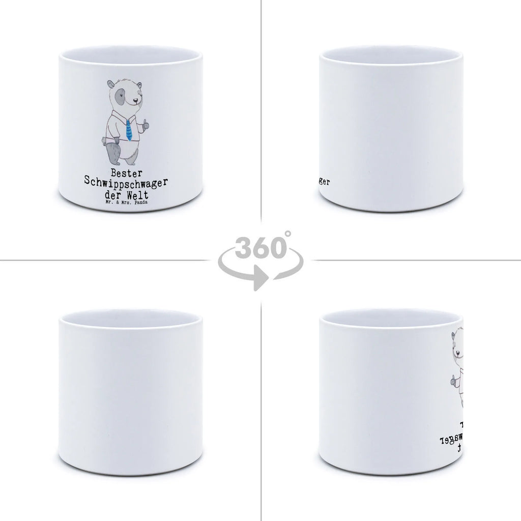 XL donica Panda Najlepszy szwagier na świecie dla, Dziękuję, Prezent, Wręczyć, Urodziny, Prezent urodzinowy, Pomysł na prezent, Podziękować, Upominek, Sprawić radość, Tip na prezent