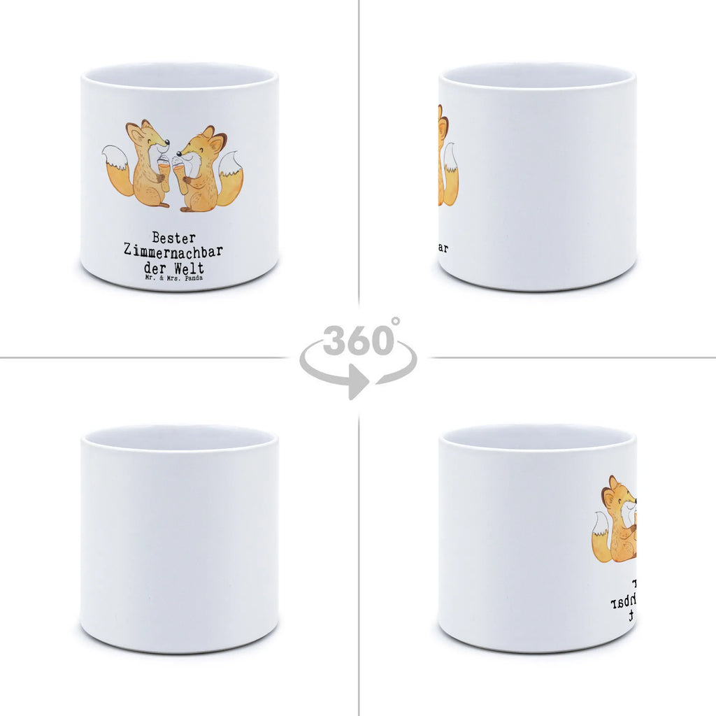 XL flower pot Fox Best roommate in the world for, thank you, gift, giving, birthday, birthday present, gift idea, souvenir, make you happy, gift tip, flat share, roommates, colleague, room, student dormitory, neighbor, hospital, dormitory, patient, Roommate
