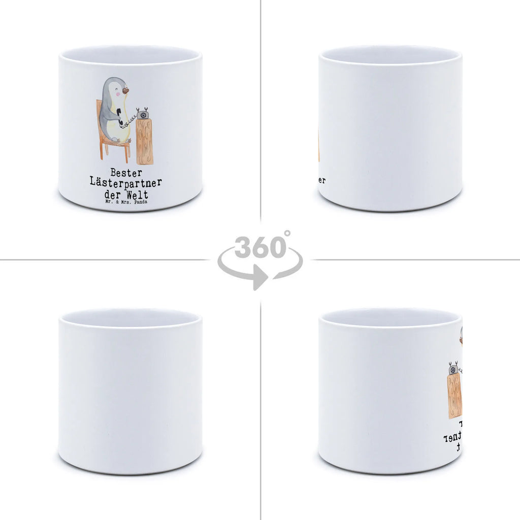 XL flower pot penguin Best blasphemous partner in the world for, thank you, gift, giving, birthday, birthday present, gift idea, souvenir, make you happy, gift tip, fun, Lester partner, blasphemer sister, blaspheme, Blasphemer partner, bff, best friend, lestern, friend