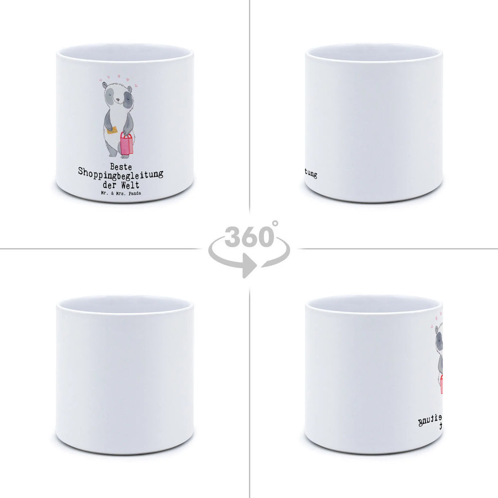 XL donica Panda Najlepsza towarzyszka zakupów na świecie dla, Dziękuję, Prezent, Wręczyć, Urodziny, Prezent urodzinowy, Pomysł na prezent, Podziękować, Upominek, Sprawić radość, Tip na prezent