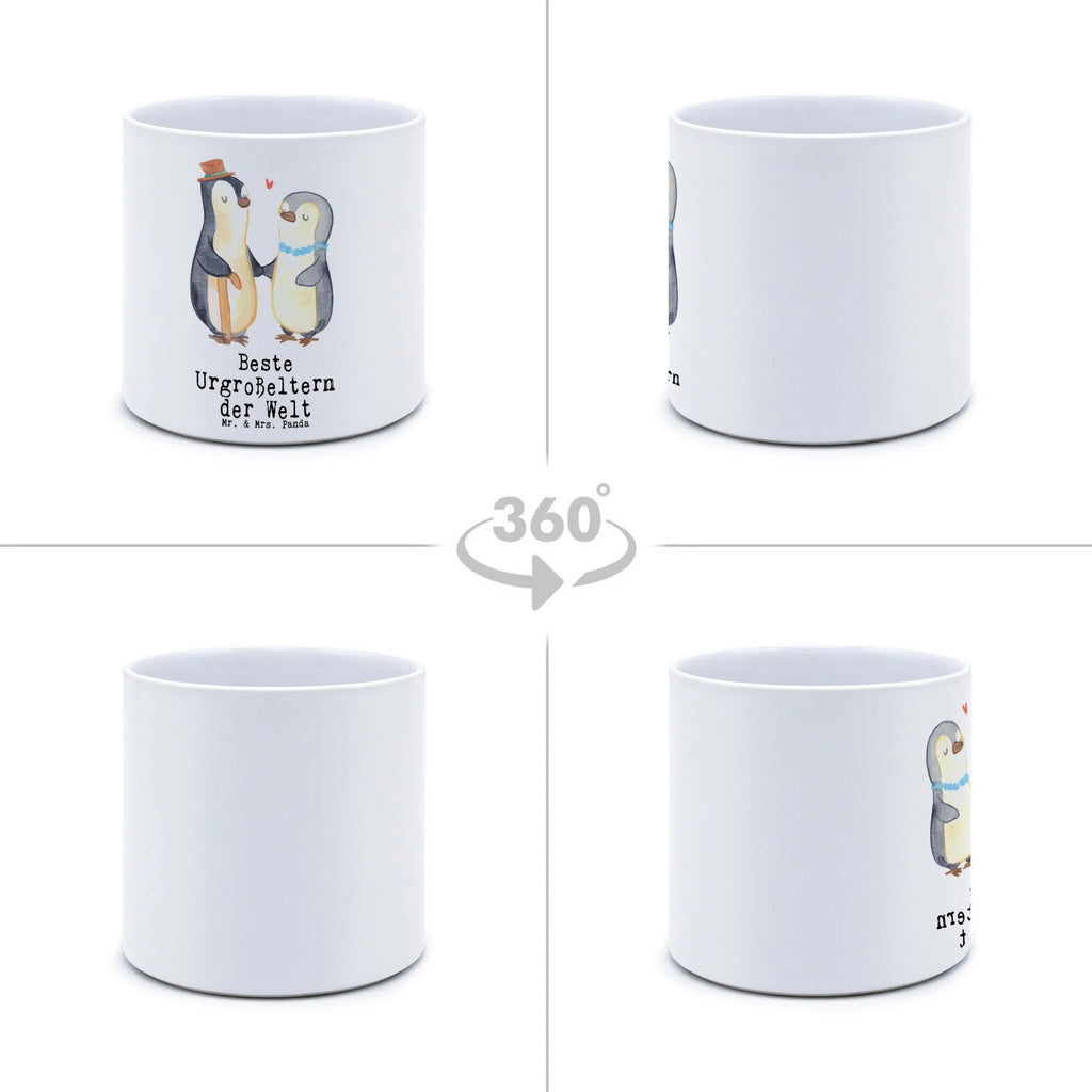 XL donica Pingwin Najlepsi pradziadkowie na świecie dla, Dziękuję, Prezent, Wręczyć, Urodziny, Prezent urodzinowy, Pomysł na prezent, Podziękować, Upominek, Sprawić radość, Tip na prezent