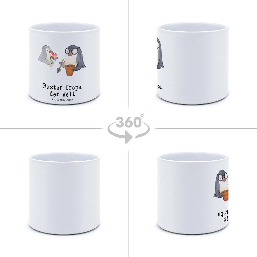 XL flower pot penguin Best great grandpa in the world for, thank you, gift, giving, birthday, birthday present, gift idea, souvenir, make you happy, gift tip, grandfather, great-grandpa, grandchild, little thing, great-grandparents, granddaughter, grandson, best, Great-grandpa, grandpa. Grandpa, grandpa, great-grandpa souvenir, grandparents