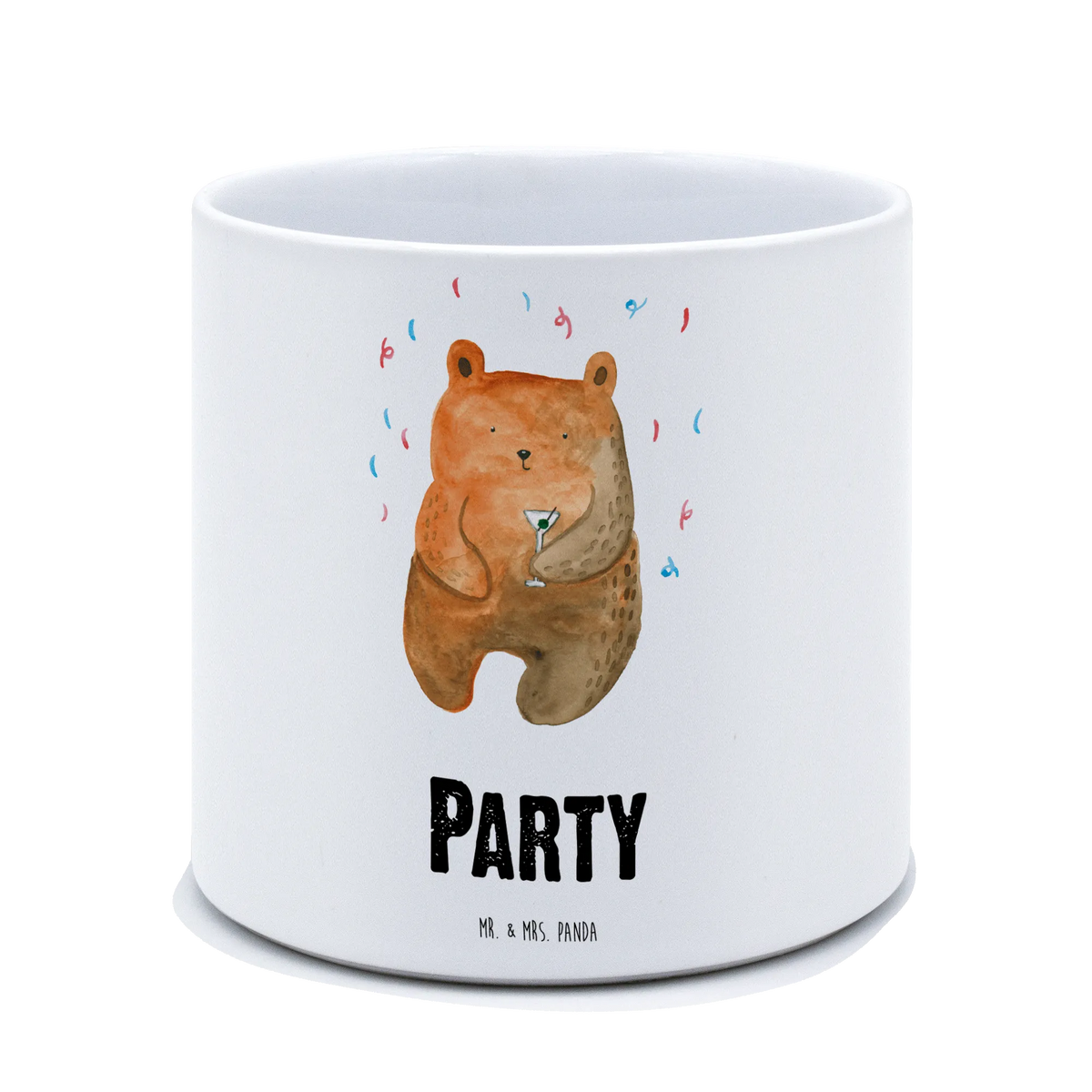 XL flower pot bear party teddy bear, cuddly toy, Celebrate, Birthday, Bring a present, Good mood, Present, Partying, Birthday present