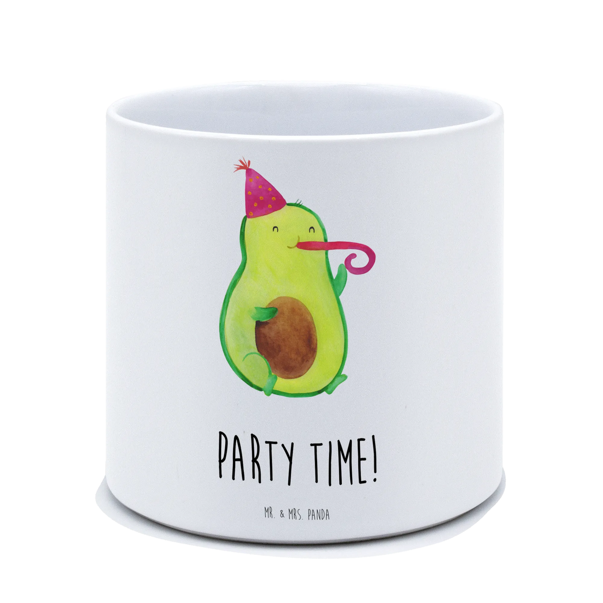XL flower pot avocado party time avocado, vegetables