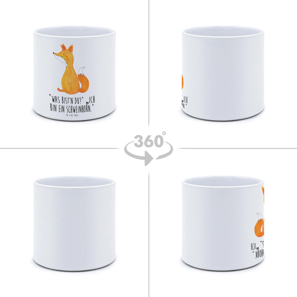 XL flower pot unicorn Fox unicorn, unicorns, foxycorn, fox, fox horns, foxes