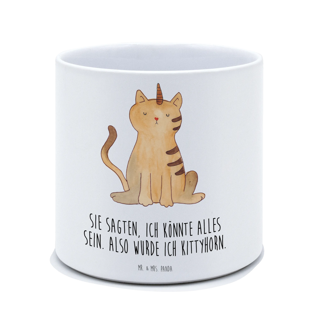 XL flower pot unicorn Cat Kitty, cat lover, cat gift, Kittycorn, cat present, Rainbow