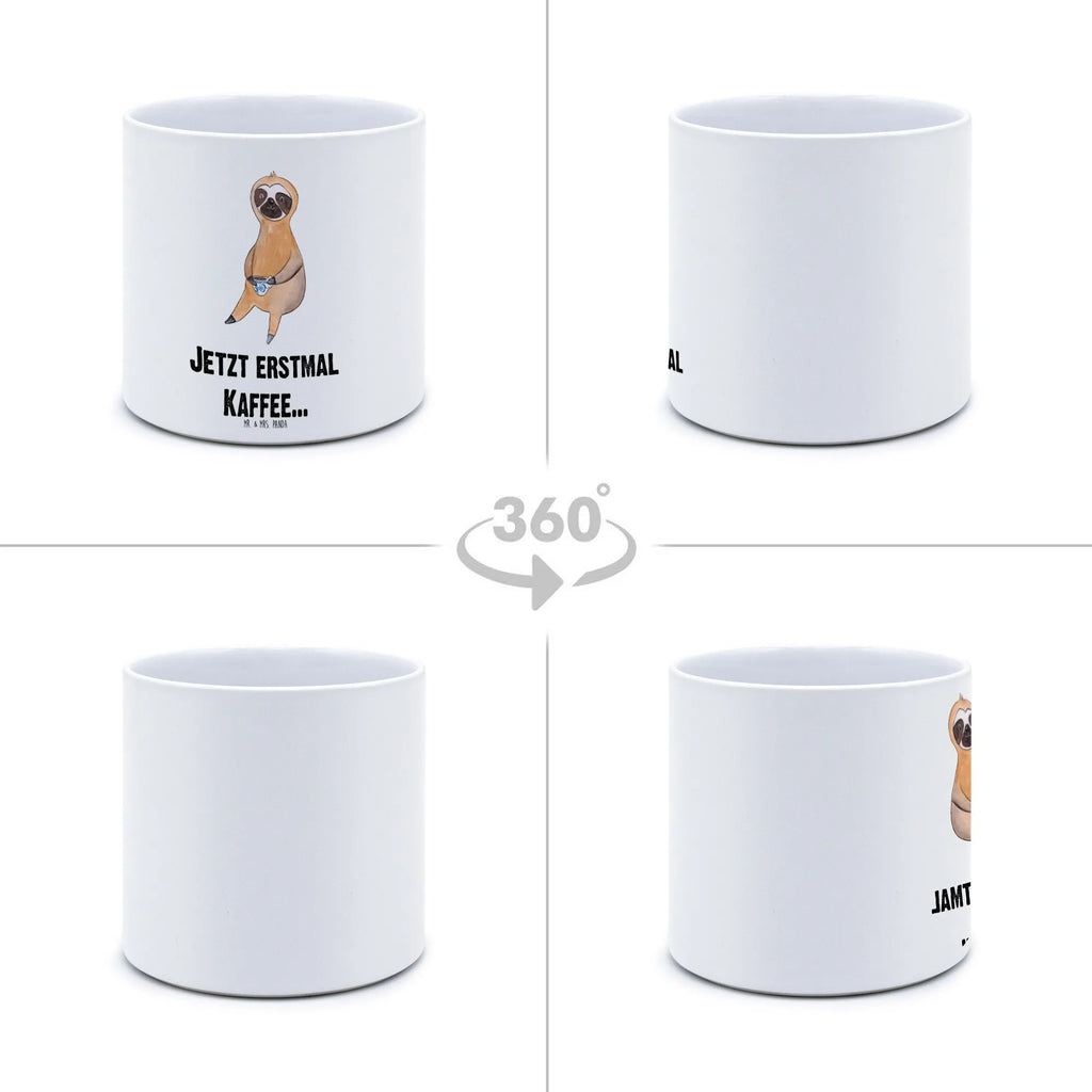 XL flower pot sloth Coffee Sloth, sloth, trend animal, coffee cup, early riser, morning grumbler, favourite animal, connoisseur, first coffee, lazy, coffee