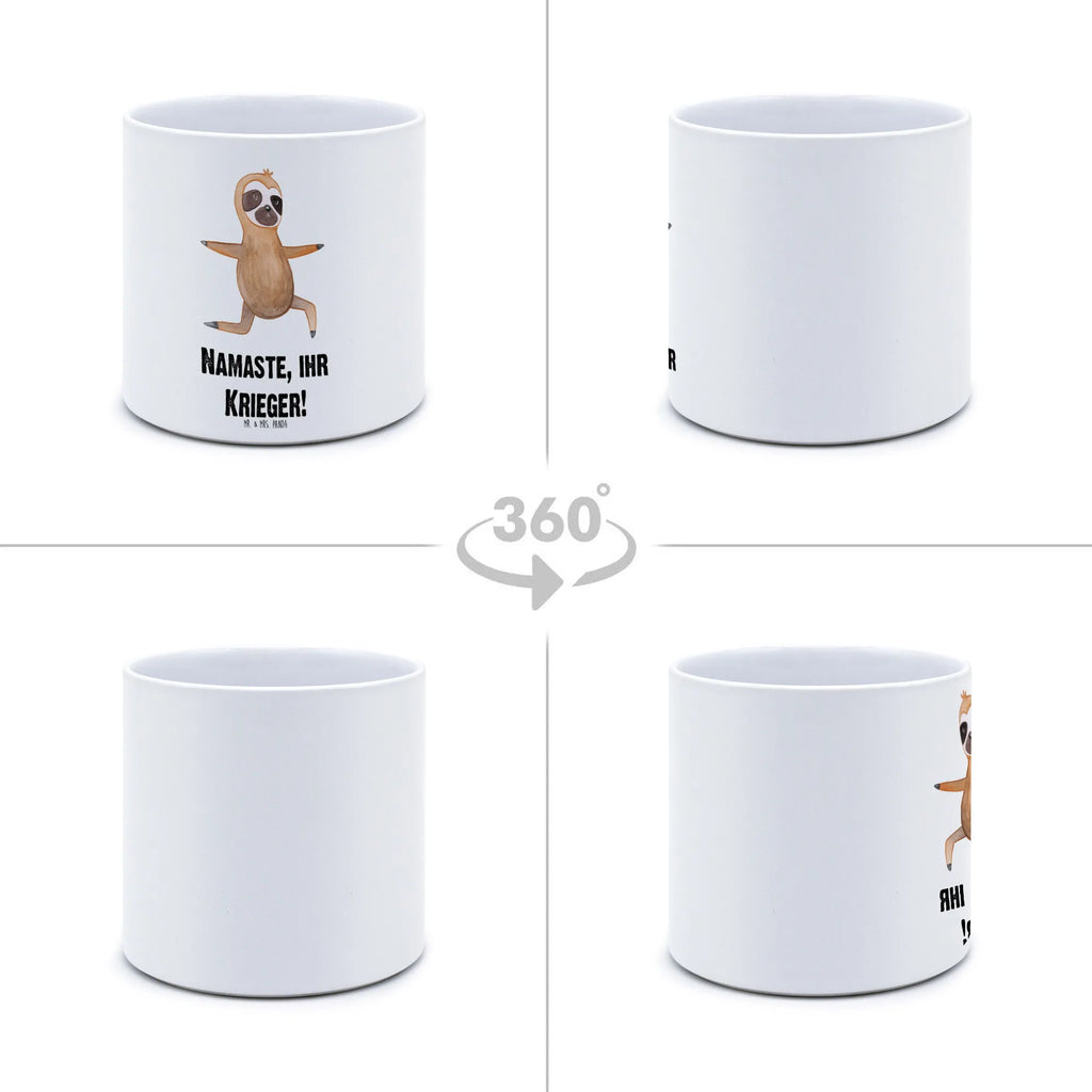 XL donica leniwiec Joga Leniwiec, prezent z leniwcem, dekoracja z leniwcem