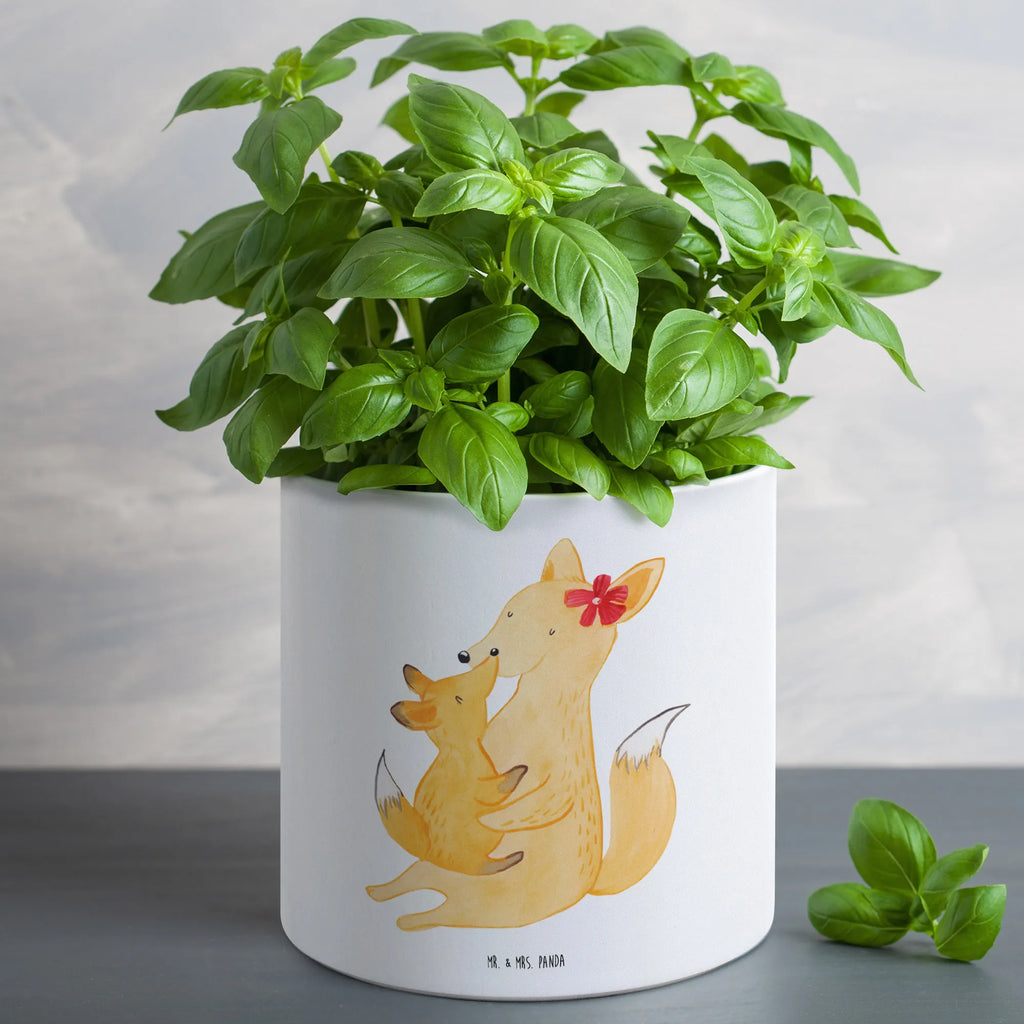 XL flower pot Fox mummy Family, Father's Day, Mother's Day, brother, sister, Mom, Dad, present, mom, best daughter, daughter, mother, favourite daughter