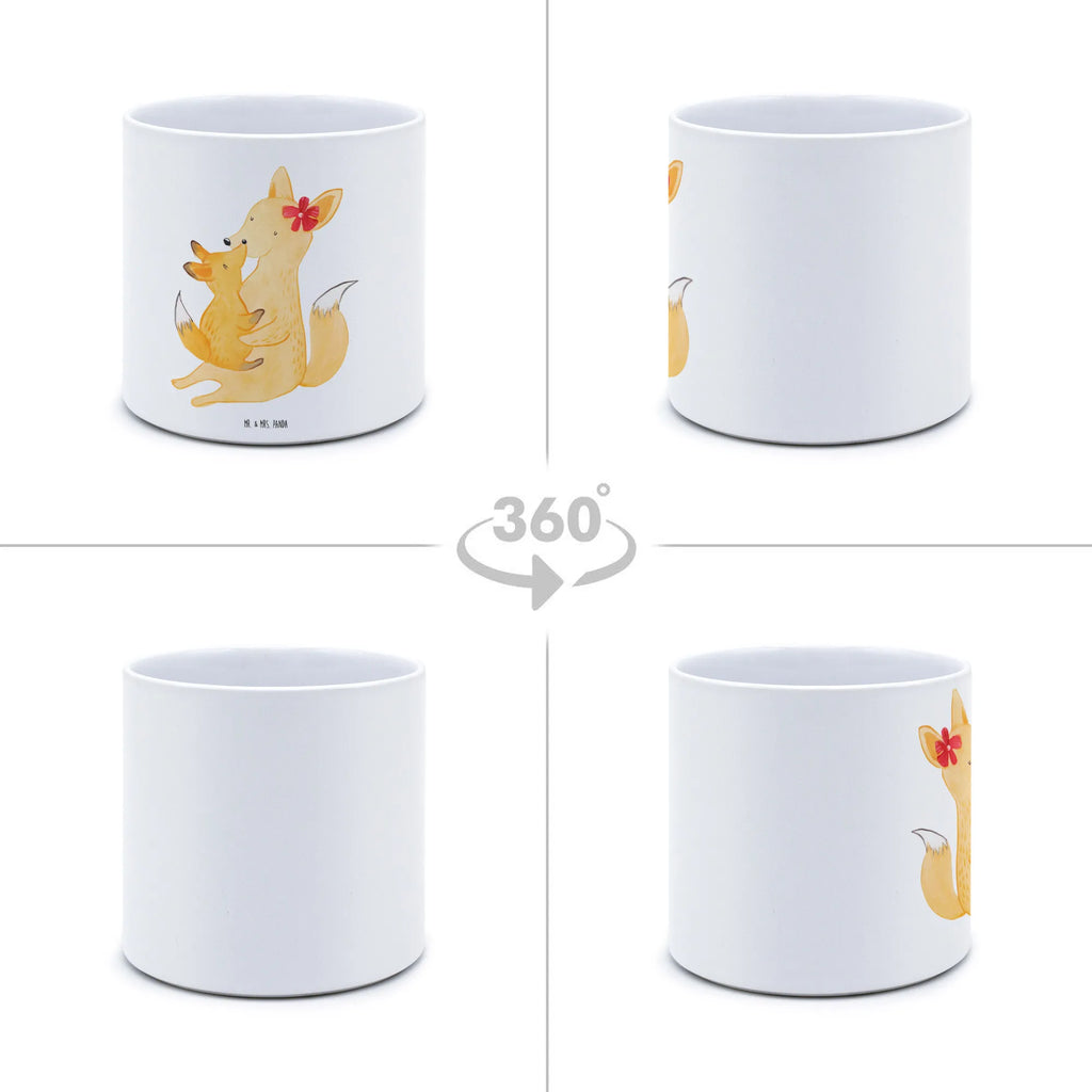 XL flower pot Fox mummy Family, Father's Day, Mother's Day, brother, sister, Mom, Dad, present, mom, best daughter, daughter, mother, favourite daughter