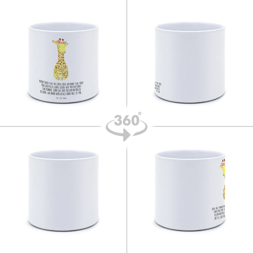 XL donica żyrafa Wieniec kwiatów Afryka, dzikie zwierzęta