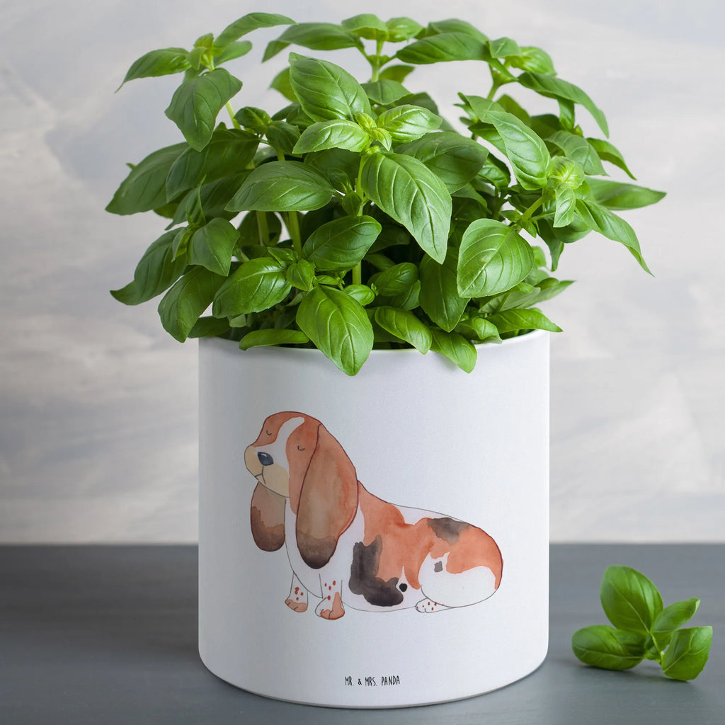 XL flower pot Dog Basset Hound dog, mutt, hound, woof, dog mama, dog breed, love dogs, love for dogs, dog decorative items, bag with dog print, funny gifts for dog owners, what do you give a dog lover, Christmas gifts for dogs, gifts for dogs, dog sayings, childless, basset hound, Dog, basset, dog love