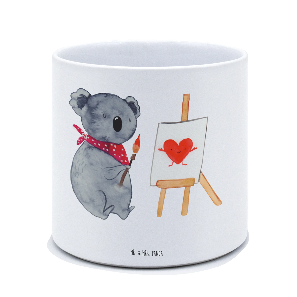 XL flower pot Koala bear Artist Koala, feelings, love gift, love, proof of love, artist, drawing