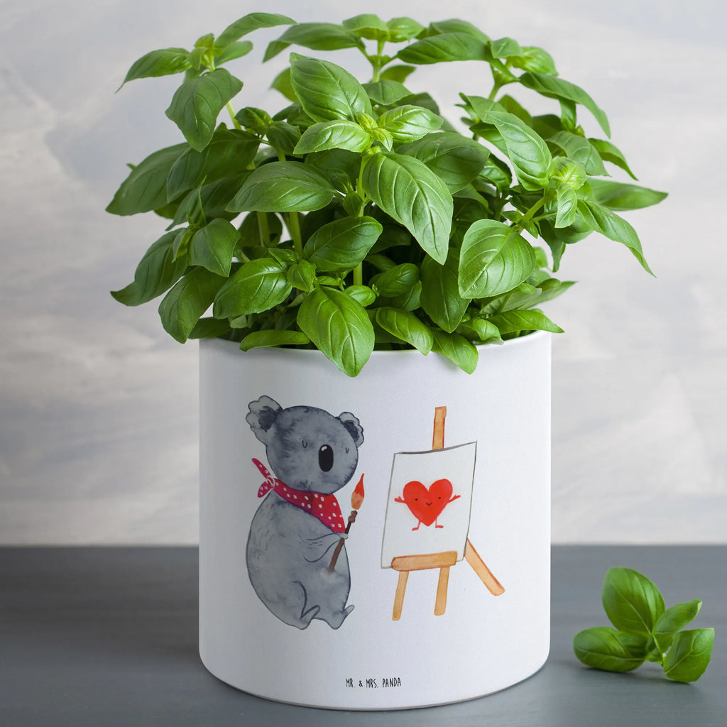 XL flower pot Koala bear Artist Koala, feelings, love gift, love, proof of love, artist, drawing