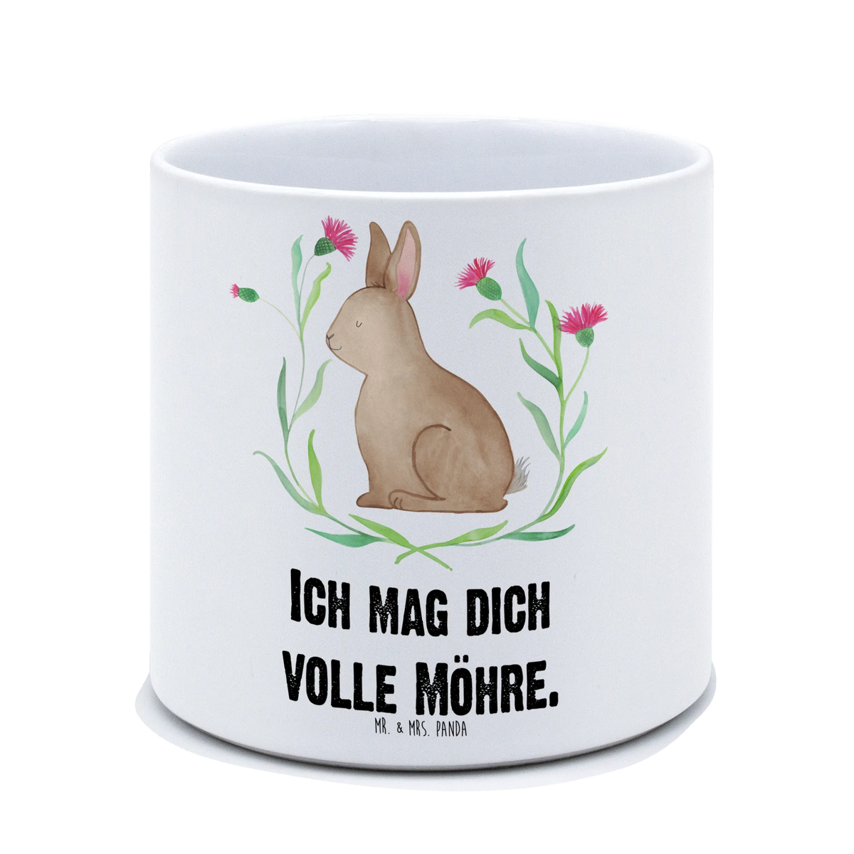 XL flower pot Hare Sit Easter bunny, Rabbit, Hare, Easter greetings, Happy Easter, Easter flower, Greetings