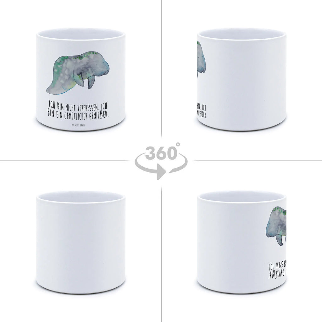 XL flower pot manatee Relax Seafood, aquatic animals, ocean, sea, fish, shells, corals, reef, whale, narwhal, sea urchin, lobster, platypus, turtle, manatee, crocodile, orca, shrimp, gifts for seafood lovers, water world, underwater animals, underwater world, vacation, deep sea, seafood fans, gift ideas, seafood decoration, seafood posters, sweets, diet mania, food, manatees, losing weight, sugar, diet