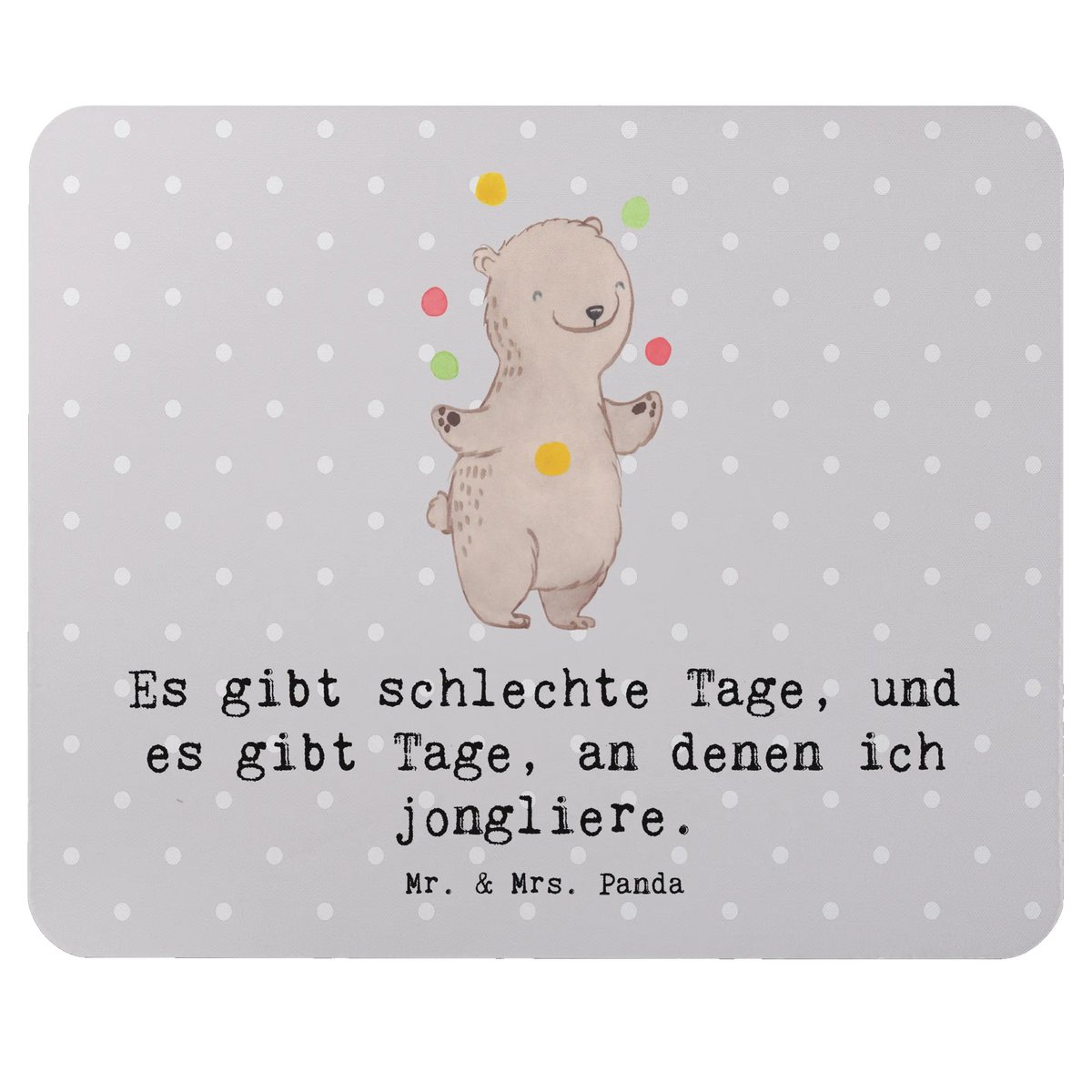 Mouse mat bear Juggle
