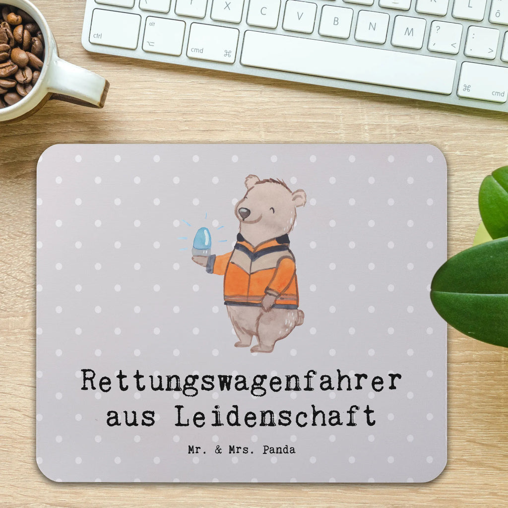 Mouse mat Ambulance driver Passion Print, mousepad, Student, Motif, Gift, fun, Office, Work, Study, saying, PC, Mouse, Pad, Mouse Pad, gift, gift idea, best, farewell gift, passing exam, anniversary, retirement, promotion, job start, sayings, funny, profession