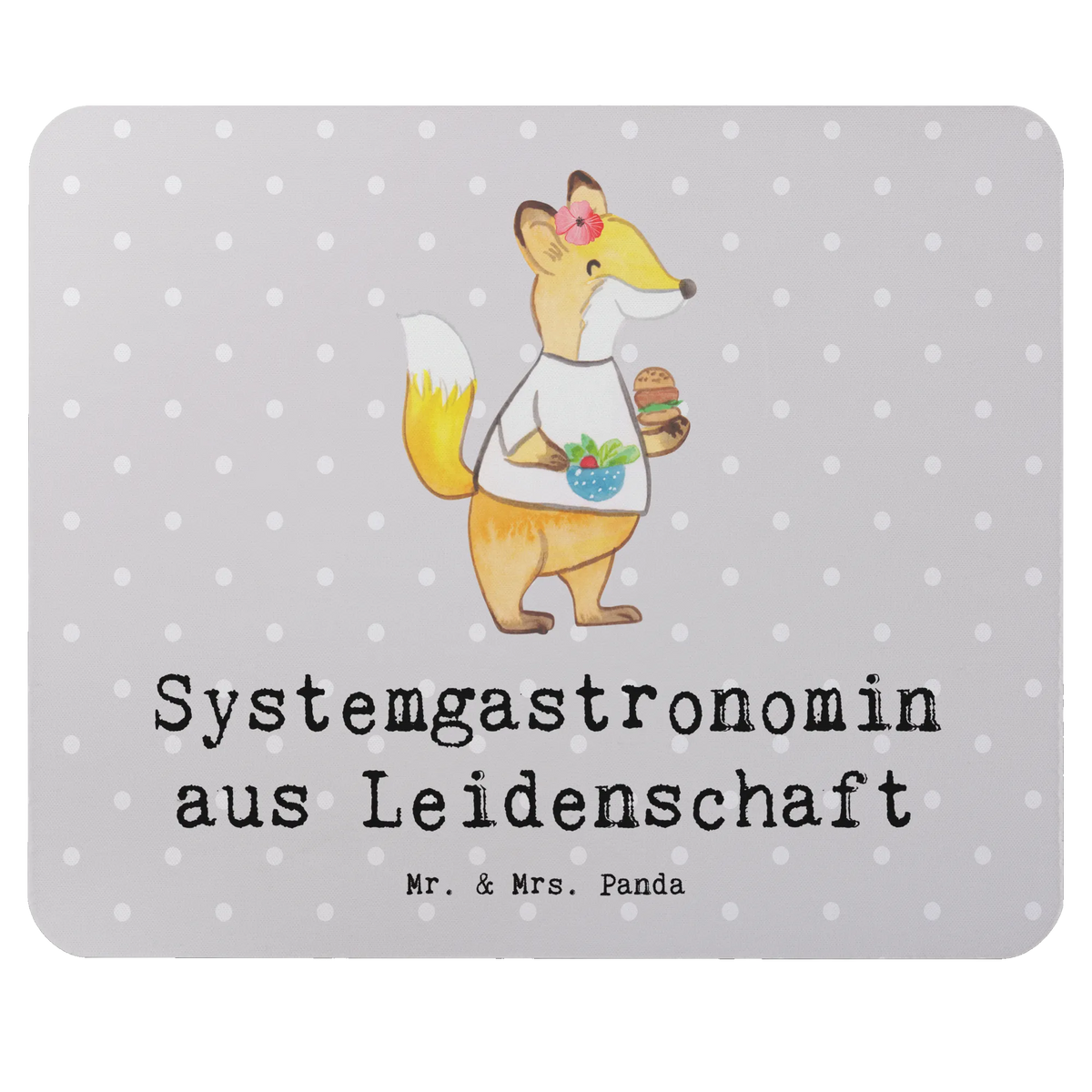 Podkładka pod mysz Systemgastronomka pasja Zawód, Wykształcenie, Jubileusz, Pożegnanie, Emerytura, Kolega, Koleżanka, Prezent, Dawać, Pracownik, Współpracownik, Firma, Dziękuję, Dziękuję bardzo