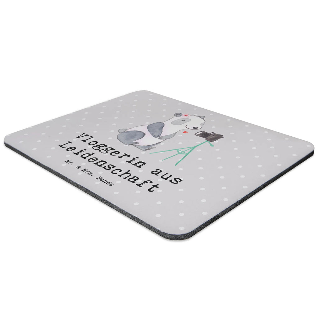 Mouse mat vlogger Passion Mouse, mousepad, Office, Study, Work, Mouse Pad, Print, Pad, fun, Student, PC, Gift, saying, Motif, gift, gift idea, best, farewell gift, passing exam, anniversary, retirement, promotion, job start, sayings, funny, profession