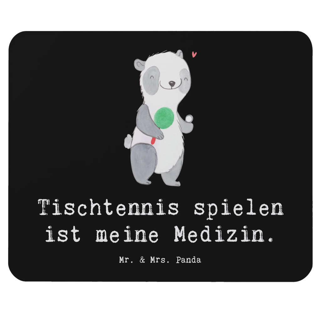 Mouse mat panda table tennis Gift, Work, mousepad, Motif, fun, PC, Print, Study, Mouse, Mouse Pad, Pad, saying, Office, Student, sport, hobby, giving, thank you, award, profit, athlete, Table tennis, ball sports, table tennis association, table tennis club