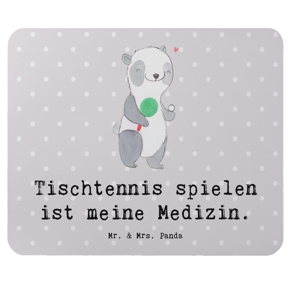 Mouse mat panda table tennis Gift, Work, mousepad, Motif, fun, PC, Print, Study, Mouse, Mouse Pad, Pad, saying, Office, Student, sport, hobby, giving, thank you, award, profit, athlete, Table tennis, ball sports, table tennis association, table tennis club