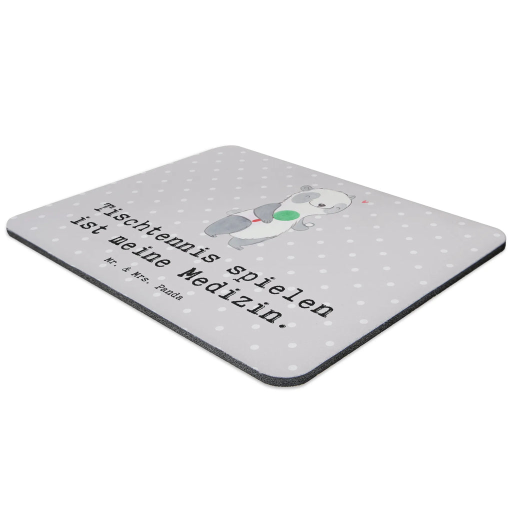 Mouse mat panda table tennis Gift, Work, mousepad, Motif, fun, PC, Print, Study, Mouse, Mouse Pad, Pad, saying, Office, Student, sport, hobby, giving, thank you, award, profit, athlete, Table tennis, ball sports, table tennis association, table tennis club